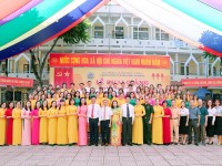 Tập thể sư phạm nhà trường năm học 2023 - 2024