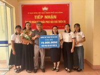 Trường THPT thành phố Cao Bằng chung tay cùng nhân dân thành phố Cao Bằng và các huyện trên địa bàn tỉnh Cao Bằng khắc phục hậu quả thiên tai