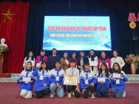 Trường THPT thành phố Cao Bằng đạt thành tích cao trong cuộc thi Khoa học kỹ thuật cấp tỉnh dành cho học sinh Trung học năm học 2024 - 2025