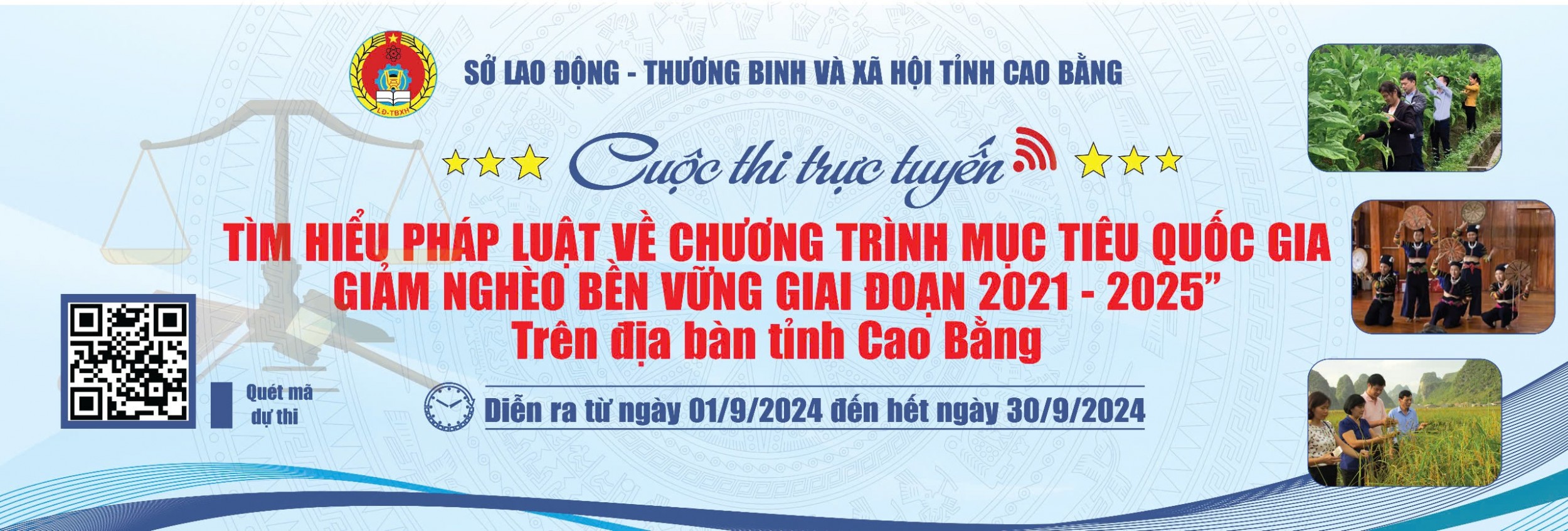 CUỘC THI TRỰC TUYẾN TÌM HIỂU PHÁP LUẬT VỀ CHƯƠNG TRÌNH MỤC TIÊU QUỐC GIA