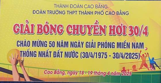 TRƯỜNG THPT THÀNH PHỐ CAO BẰNG CHÀO MỪNG 50 NĂM NGÀY GIẢI PHÓNG MIỀN NAM, THỐNG NHẤT ĐẤT NƯỚC (30/4/1975 – 30/4/2025)